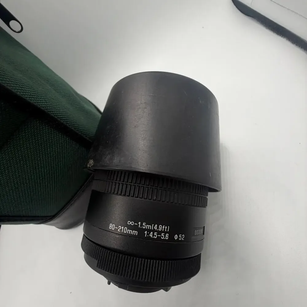 Kodak 80mm-210mm Lens 1:4.5-5.6 Auto Focus & Manual Focus & CASE